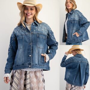 Long Sleeve Denim Jacket Loose All-matching Top
