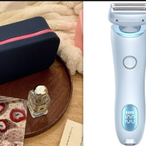 2 In 1 Hair Removal Epilator USB Rechargeable Trimmer Women Body Razor Face Leg Armpit Bikini Hand Pubic Shaver Hair Remover