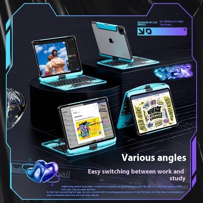 Applicable Tablet Pro13 Miaocontrol Keyboard Protective Case Mute - Image 2