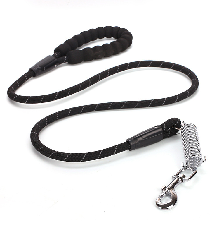 Dog Leash EVA Nylon Reflective Spring Anti- Wash Leash Strong Durable Round Rope Pet Outdoor Products - Image 4