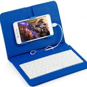 Ultra-Thin Mobile Phone Bluetooth Keyboard Leather Case