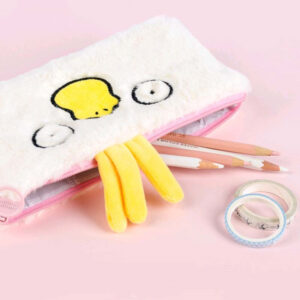 Cute plush animal pencil case