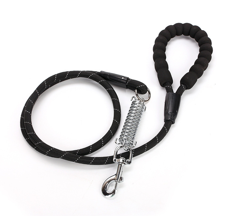 Dog Leash EVA Nylon Reflective Spring Anti- Wash Leash Strong Durable Round Rope Pet Outdoor Products - Image 5