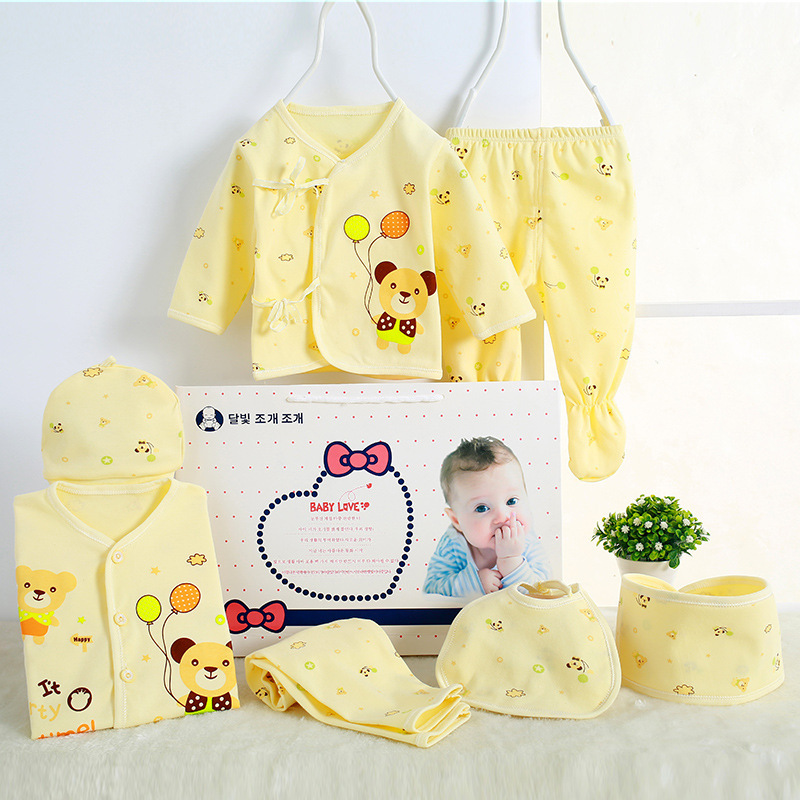 Pure Cotton Newborn Gift Set Maternal and Baby Products - Image 5