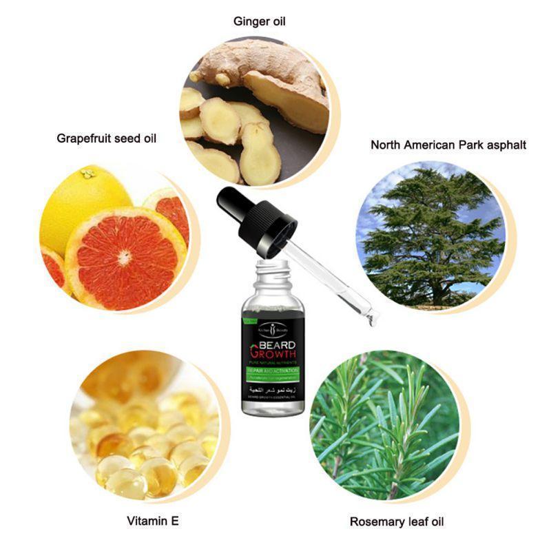 Beard Essential Oils Mild Maintenance Beard Nourishing Care Beard Repair Essential Oil - Image 4