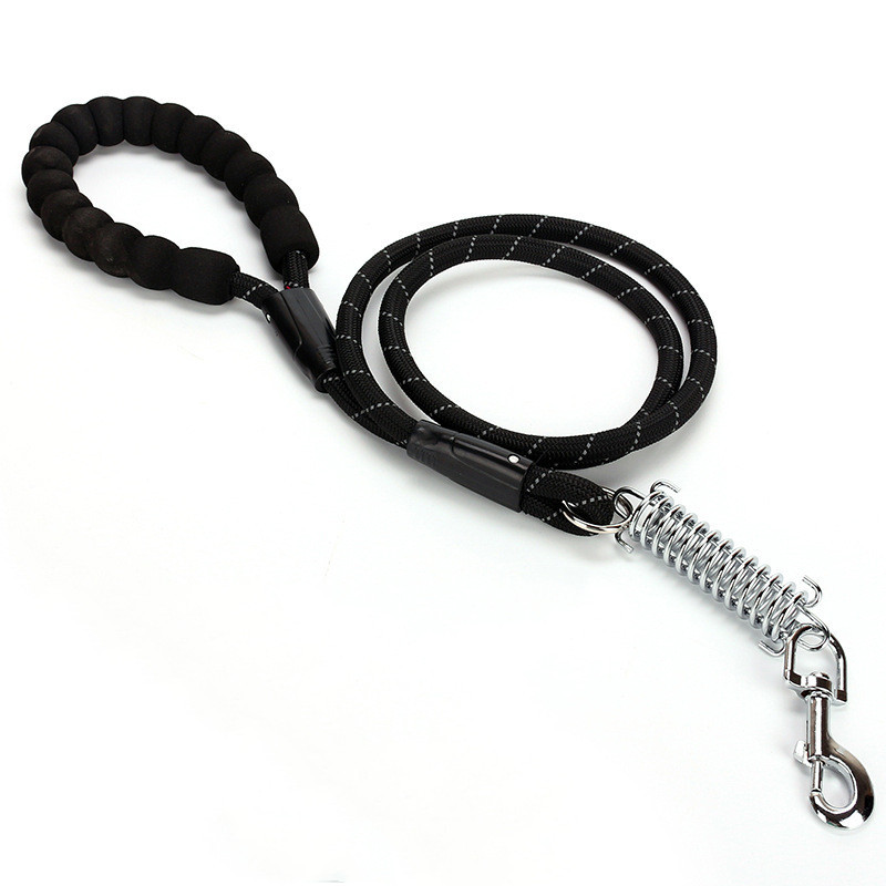 Dog Leash EVA Nylon Reflective Spring Anti- Wash Leash Strong Durable Round Rope Pet Outdoor Products - Image 9