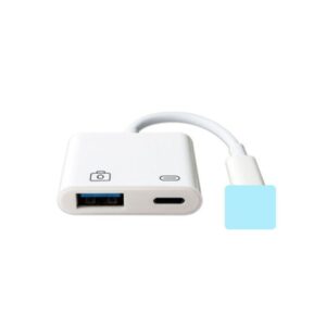 Applicable To New System 78x High Current OTG Wire IPad Camera Plus USB Charging Two-in-One Keyboard MIDI