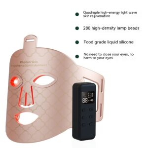 New Infrared Phototherapy Beauty Apparatus Face Led Color Light Skin Rejuvenation Beauty Mask