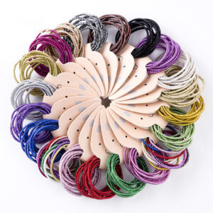 10 colored rubber bands for children