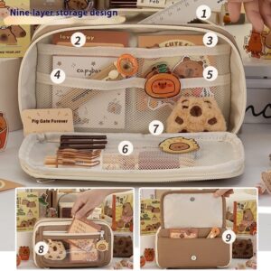 Ins Junior High School Student Storage Pencil Box Large Capacity Pencil Case