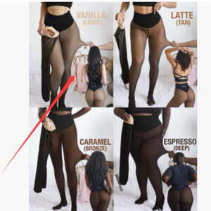 Single Thread Stitching Cross-border Winter Warm Translucent Leggings