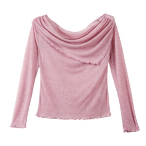 Women's Off-shoulder Long-sleeved T-shirt