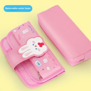 Large Capacity Cartoon Detachable Pencil Case