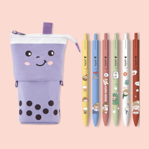 Milk Tea Pencil Girl Primary School Student Pencil Case