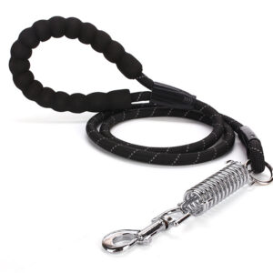 Dog Leash EVA Nylon Reflective Spring Anti- Wash Leash Strong Durable Round Rope Pet Outdoor Products