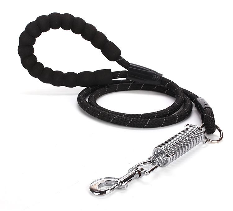 Dog Leash EVA Nylon Reflective Spring Anti- Wash Leash Strong Durable Round Rope Pet Outdoor Products - Image 6