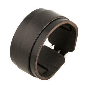 Punk Wide Leather Cattle Leather Bracelet