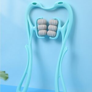 Multifunctional Manual Six-wheel Neck Massager Massage Relieve Roller Massage Tool