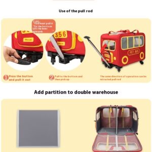 Outdoor Portable Large Capacity Portable Trolley Case Dog Pet Trolley