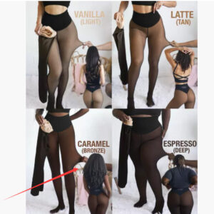 Single Thread Stitching Cross-border Winter Warm Translucent Leggings