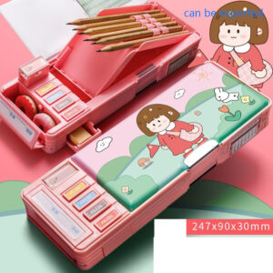 Primary School Students Cartoon Pencil Case