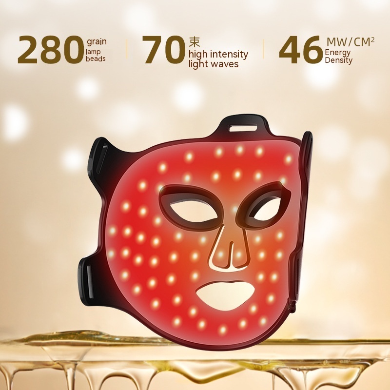 New Infrared Phototherapy Beauty Apparatus Face Led Color Light Skin Rejuvenation Beauty Mask - Image 3