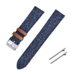 Harris Woolen Fabric Strap 18mm 20mm 22mm